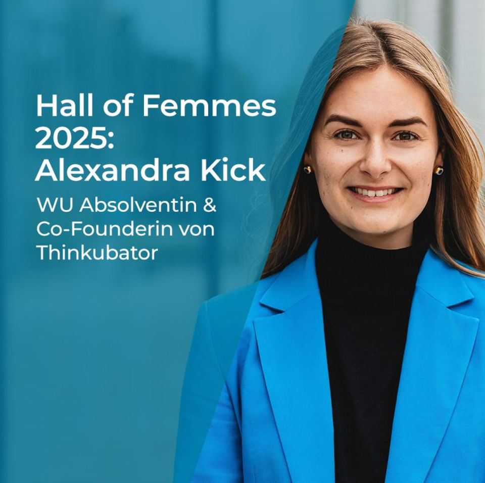 Alex in the Hall of Femmes 2025 - Thinkubator