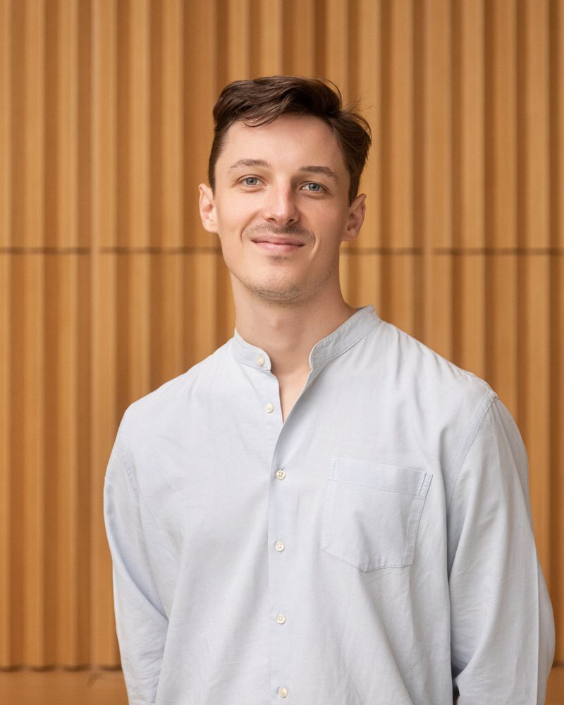 Portrait von Felix Ambros, Co-Founder von Thinkubator
